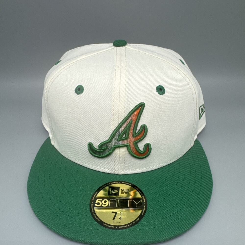 New Era 59Fifty Fitted Atlanta Braves 2017 Inaugural Season‎ Men's Sz 7-1/4